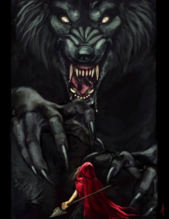 c52b9aa689461d8784d922a3f7912434--angry-wolf-werewolf-art